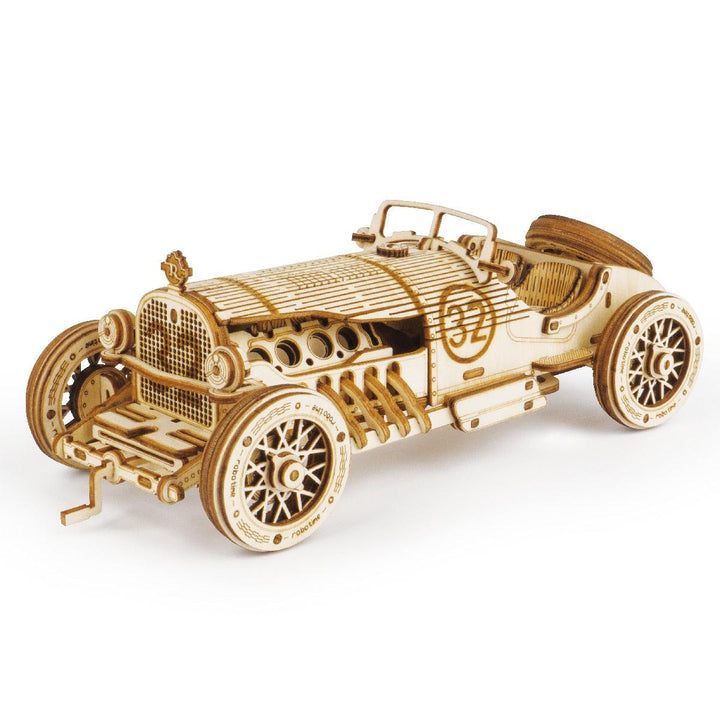 Lisslune | Historical 3D Wooden Army Jeep Model Kit for DIY Enthusiasts