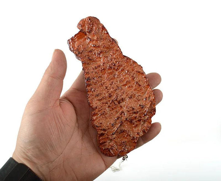 Lisslune | Realistic Miniature Steak Model for Dollhouses – Perfect Artificial Food Props for Creative Play and Photography