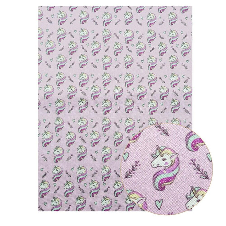 Lisslune | Magical Unicorn and Flamingo Leather Craft Kit