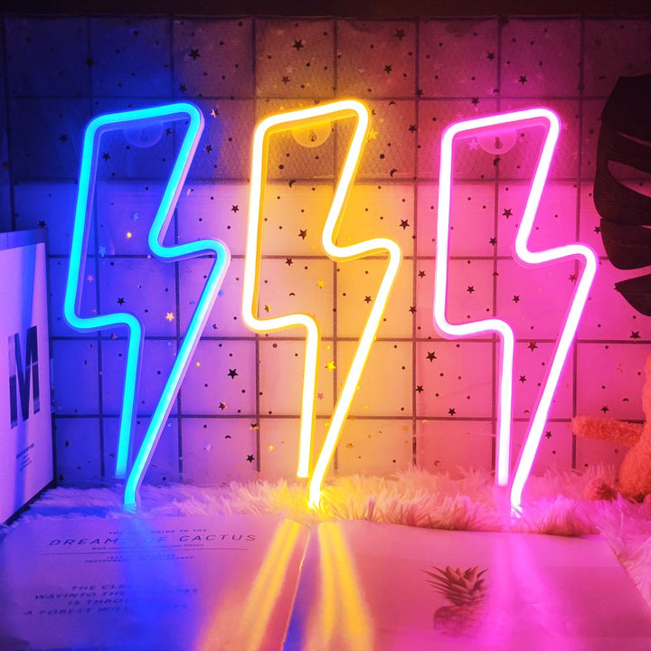 Lisslune | Led Lightning Neon Sign Wall Decor