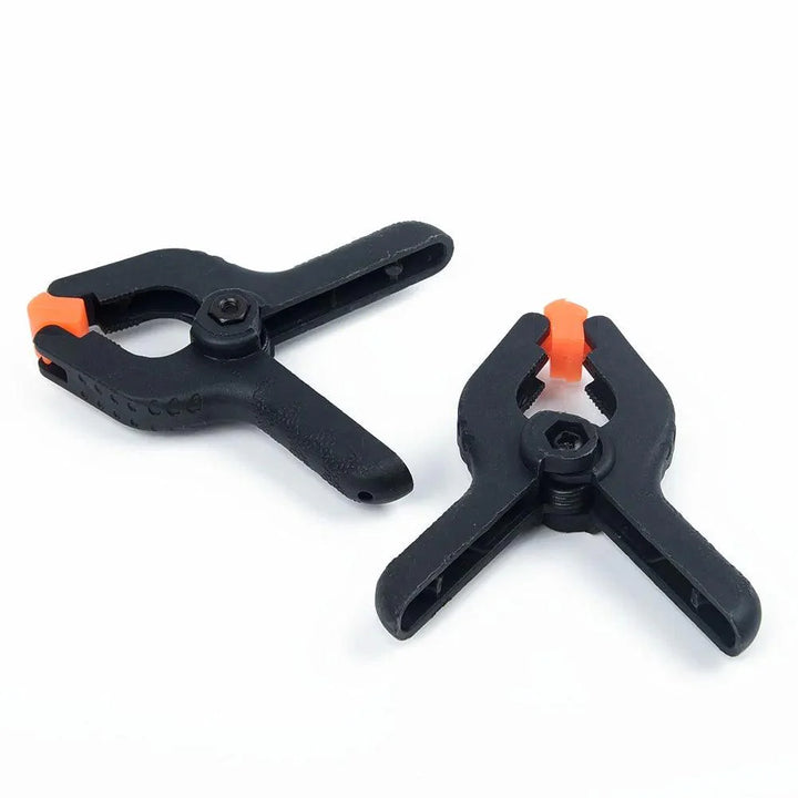 Lisslune | Sustainable 6-piece plastic clamp set with spring for woodworking and DIY tasks