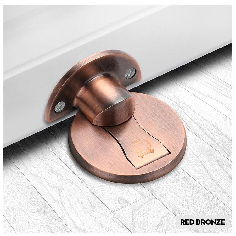 Lisslune | Magnetic Door Stopper Set with Hidden Installation in 304 Stainless Steel
