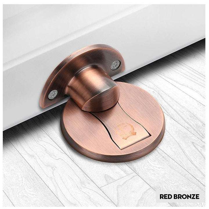 Lisslune | Magnetic Door Stopper Set with Hidden Installation in 304 Stainless Steel