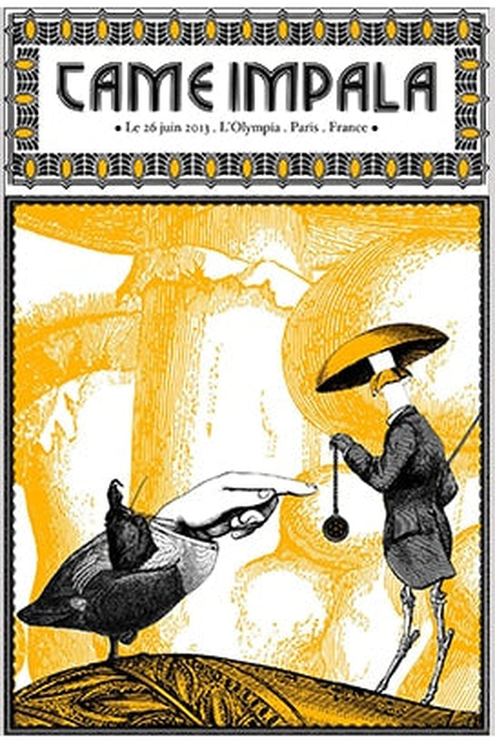 Lisslune | Impala Psychedelic Poster