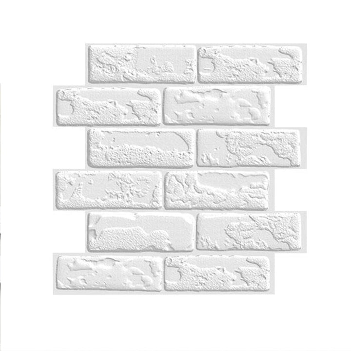 Lisslune | 3D Self-Adhesive Brick Pattern Wallpaper