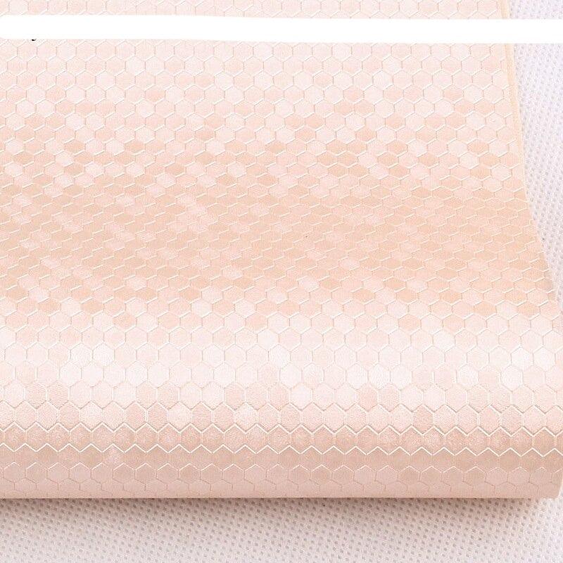 Lisslune | Honeycomb Embossed Synthetic Leather - Unleash Your Creative Potential with Luxury Texture