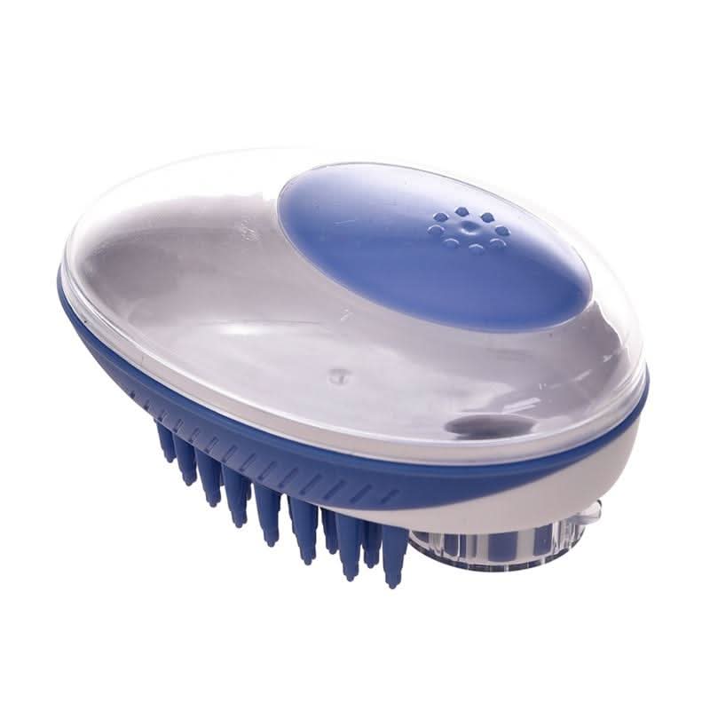 Lisslune | ZORROPET – 2-in-1 Massage Brush with Soap Dispenser for Relaxed Dog Grooming