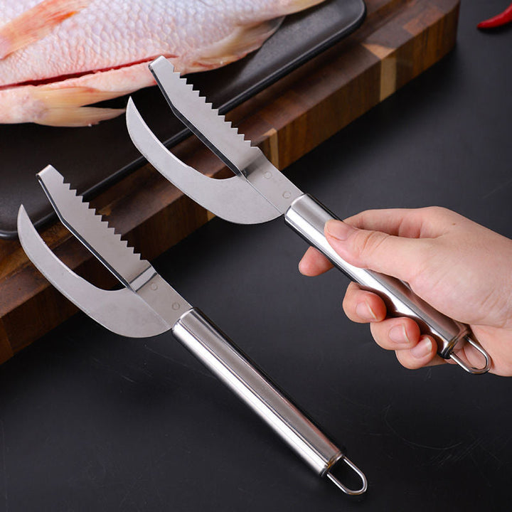 Lisslune | Stainless Steel Fish Cleaner Tool