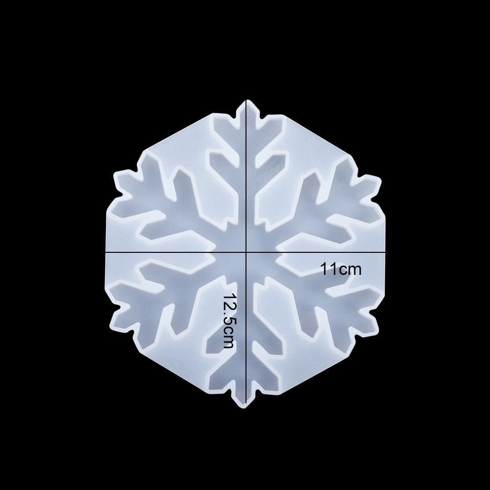 Lisslune | Charming Snowflake DIY Craft Set for Unique Christmas Jewelry and Ornaments