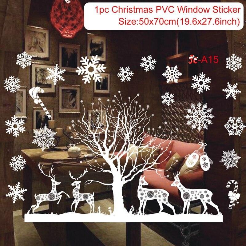 Lisslune | Festive Holiday Party Sticker Set: Christmas & New Year Wall and Window Decoration