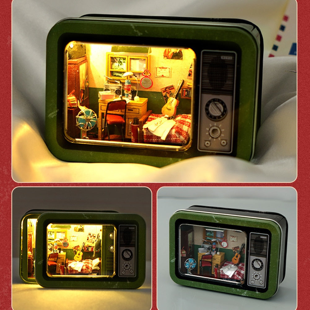 Lisslune | Mini Mansion Wooden Furnished Doll House