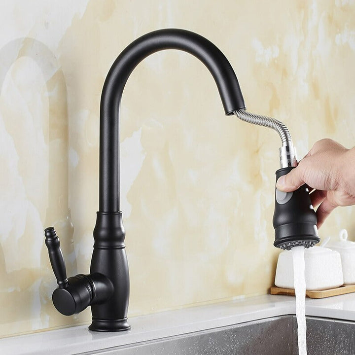 Lisslune | Ashby - Retractable kitchen faucet