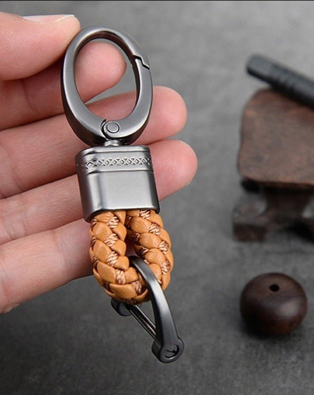 Lisslune | Braided loop keychain for car keys