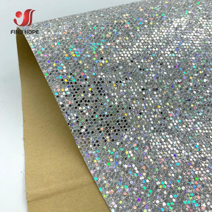 Lisslune | Glittering Diamond Glitter Self-Adhesive Fabric - Elevate Your DIY Creations
