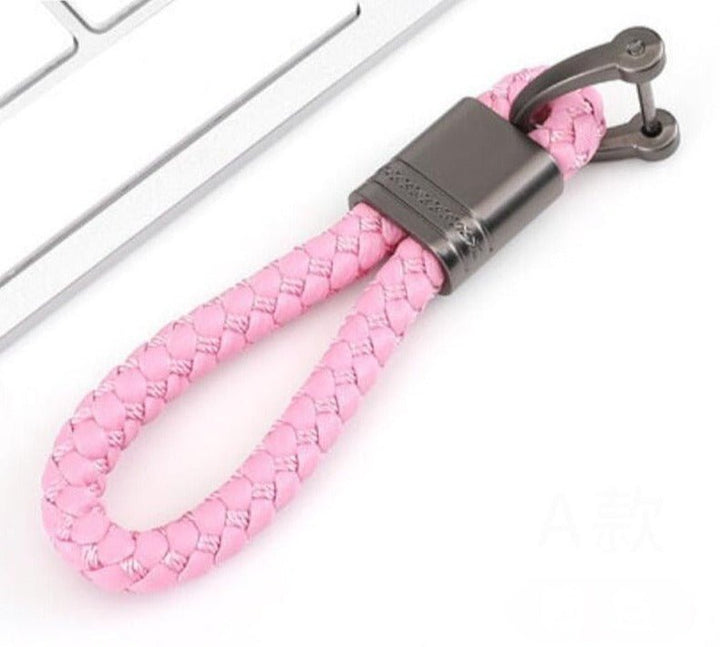 Lisslune | Braided loop keychain for car keys