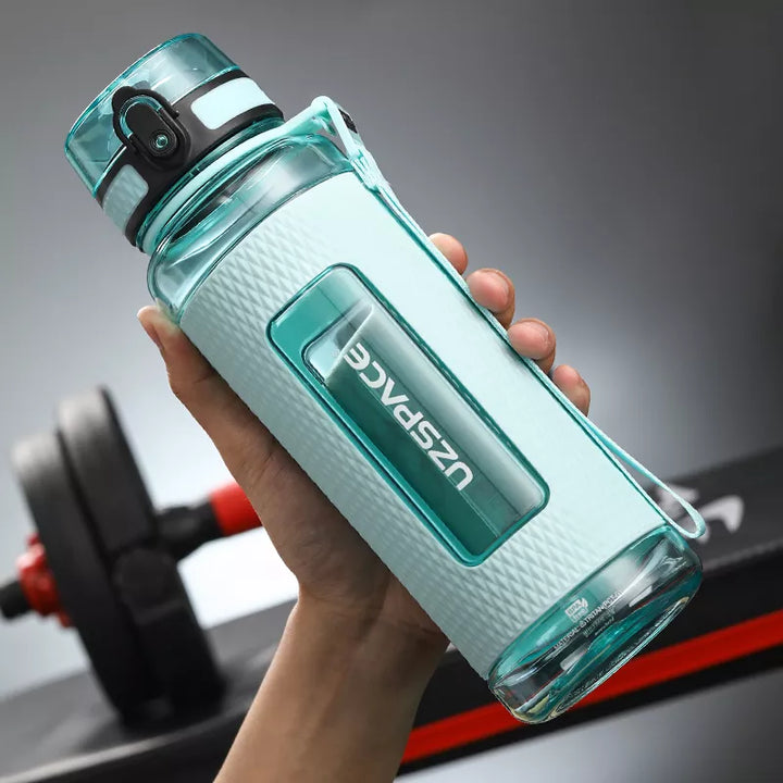Lisslune | UZSPACE Sport Water Bottles, BPA-free, portable, impact-resistant, leak-proof, large capacity, fitness water kettle, Tritan plastic drinking bottle