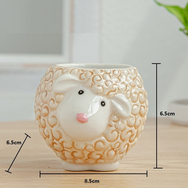 Lisslune | Animal themed flower pot