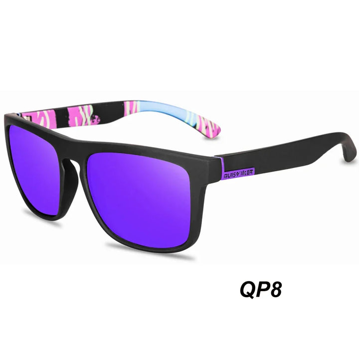 Lisslune | QUISVIKER Polarized Sports Sunglasses for Men and Women – Ideal for Fishing, Camping, Hiking and Driving – UV Protection Sunglasses