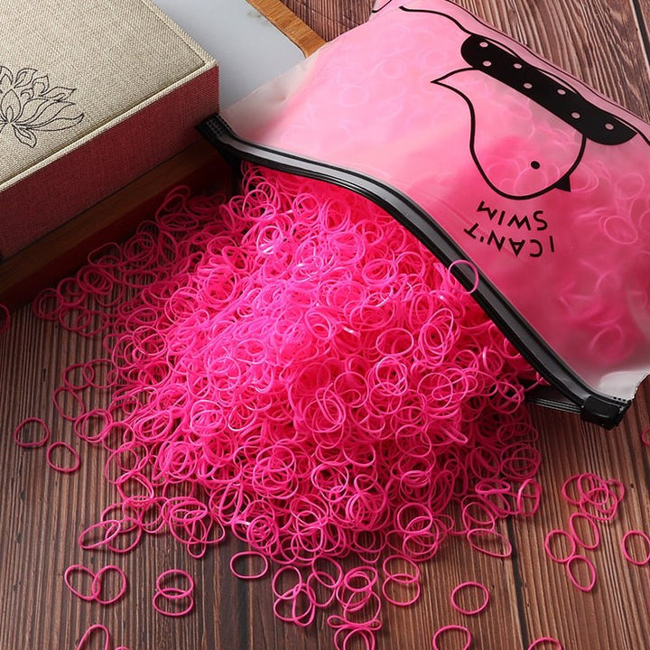 Lisslune | Mini hair bands for toddlers (1000 pieces)