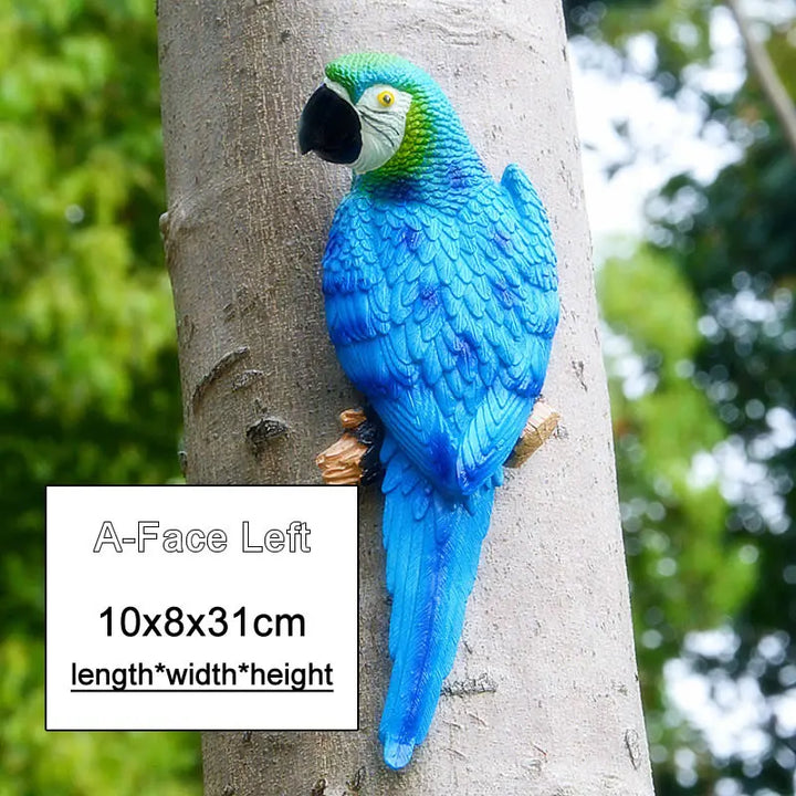Lisslune | Tropical Vibe Parrot Tree Decor