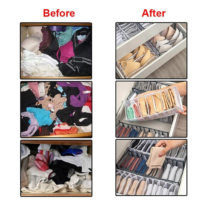 Lisslune | Nylon wardrobe organization system with improved storage and ventilation