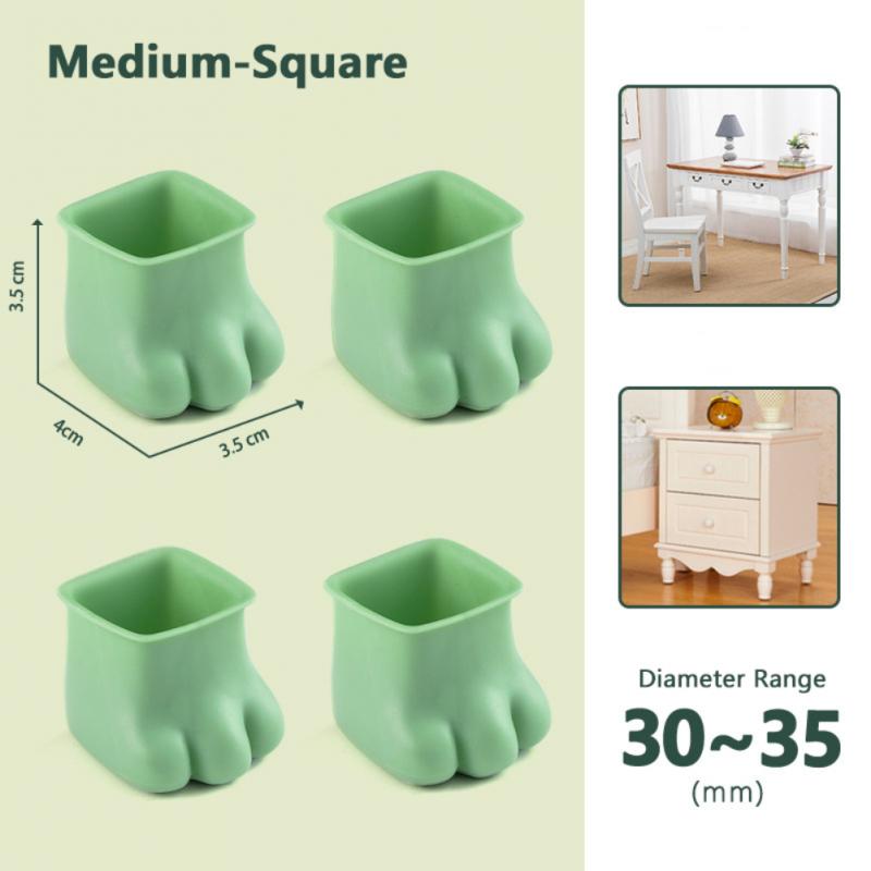 Lisslune | 4Pcs Non-Slip Cat Paw Furniture Leg Cover