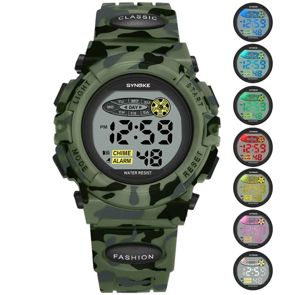Lisslune | Waterproof Digital Kids Watch