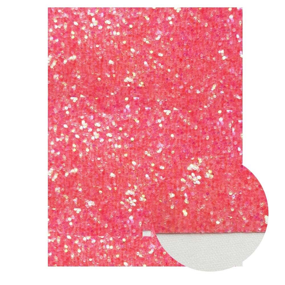 Lisslune | Sparkling Pink Faux Leather Crafting Sheets - Elevate your DIY projects