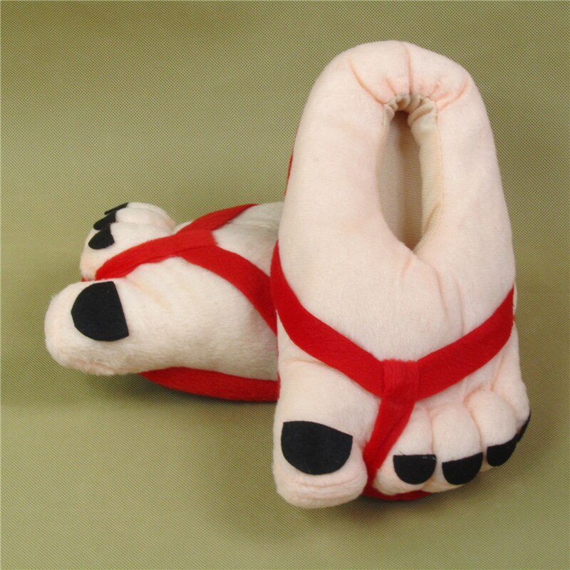 Lisslune | Funny Giant Foot Plush Winter Oversized Slipper