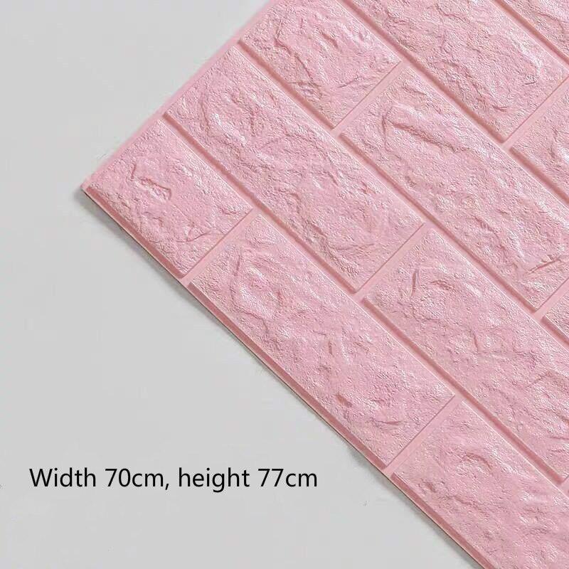 Lisslune | Change your space with chic 3D brick self-adhesive wallpaper - modern minimalism