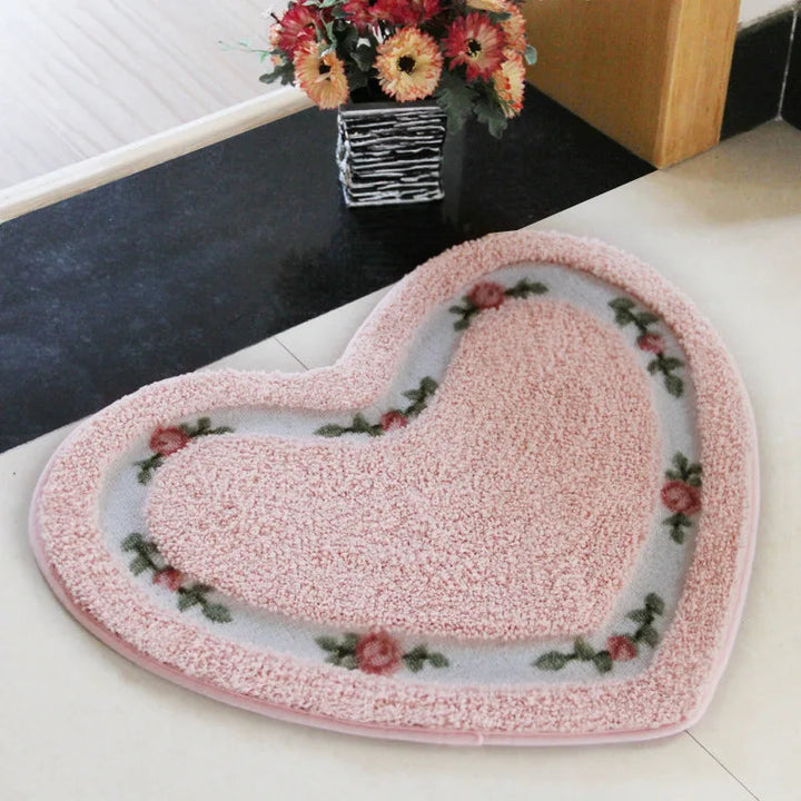 Lisslune | HeartSafe Non-Slip Bath Mat – Safety & Elegance for Your Bathroom