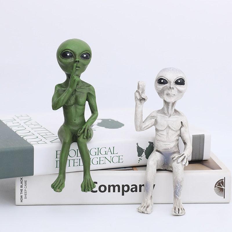 Lisslune | Extraterrestrial Joy: Fantastic Alien Figures Garden Set