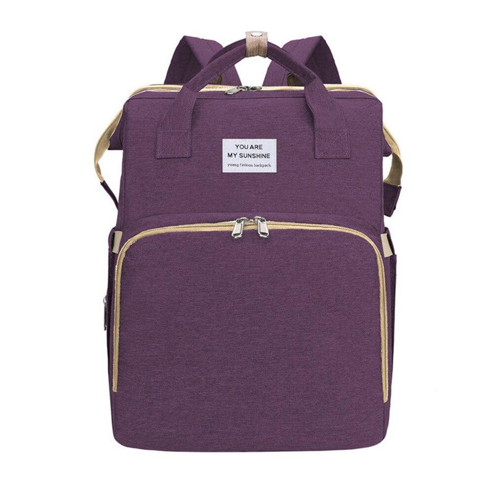 Lisslune | Multifunctional diaper bag with bed function
