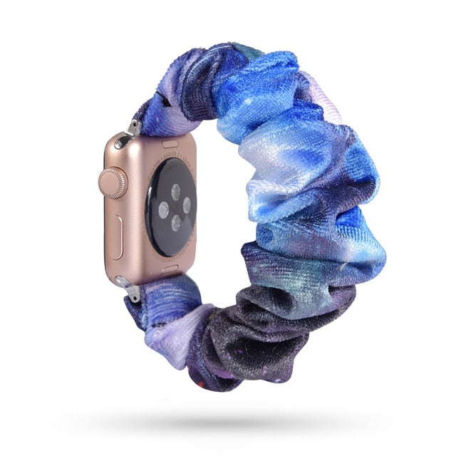 Lisslune | ELASTIC Apple Watch BAND IN HAIR TIE STYLE