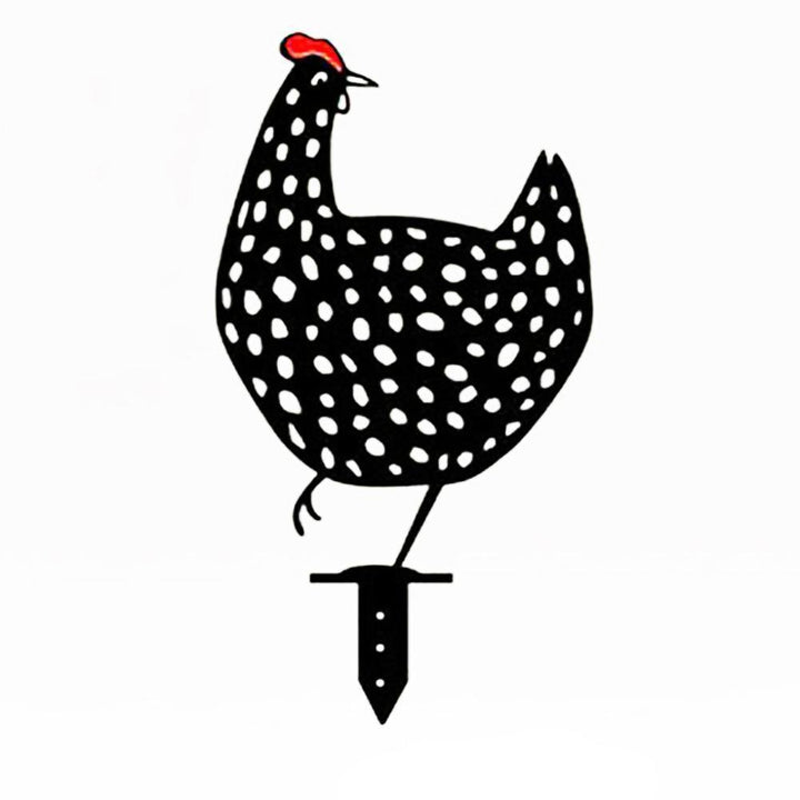 Lisslune | Chicken Stand Decoration for the Garden