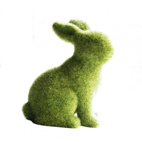 Lisslune | Playful Easter Bunny Harshuis Decor - Delightful Outdoor Sculpture to Brighten Up Your Space