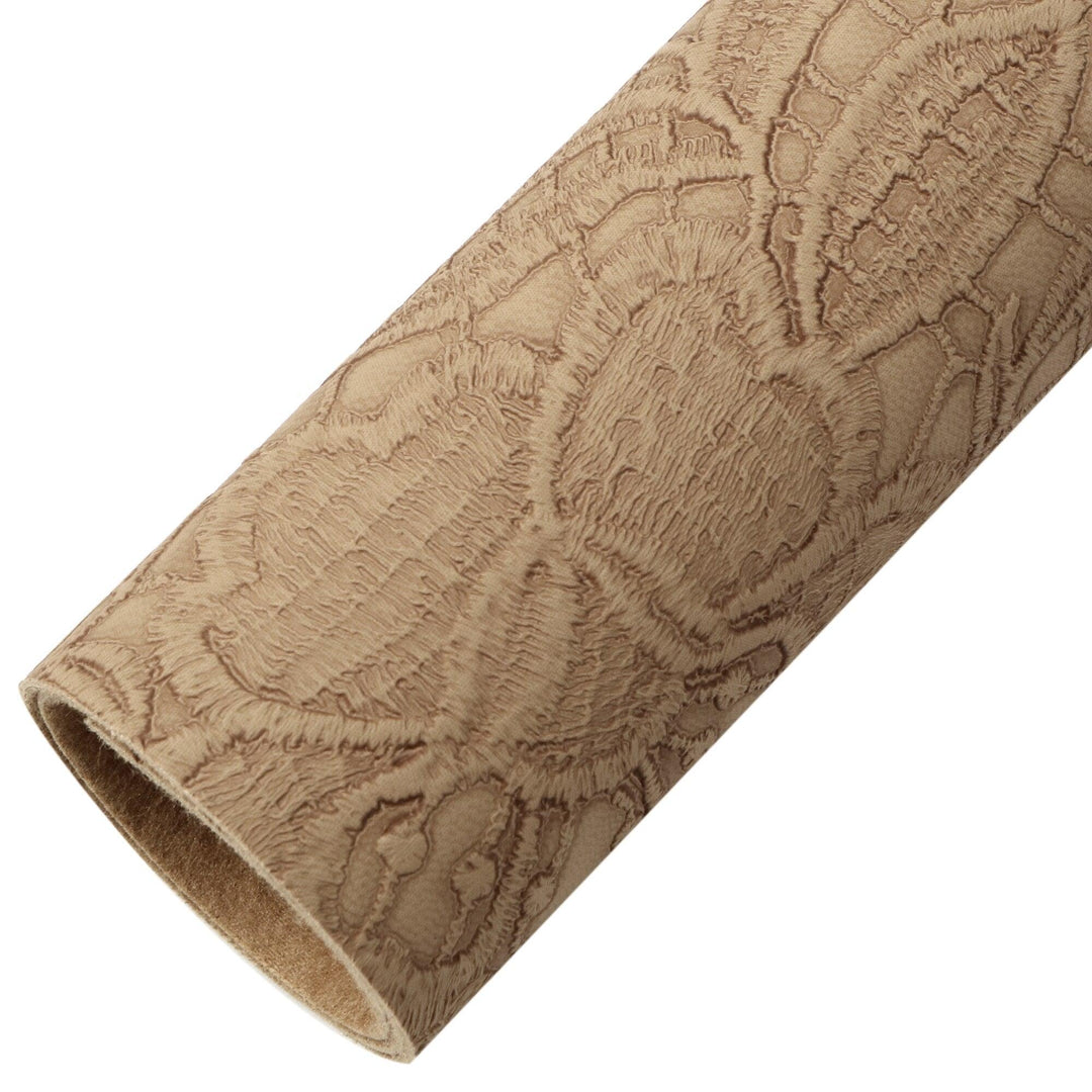 Lisslune | Chic Bloom: Premium Synthetic Leather Craft Sheets for Creative Expression