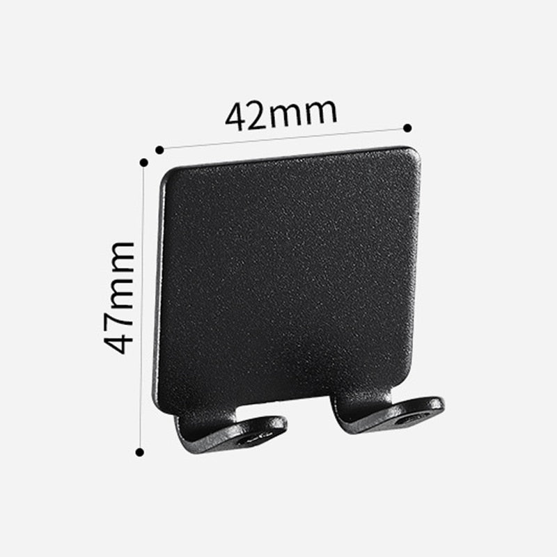 Lisslune | Punch-free Razor Holder Storage Hook (1/2/3 Pieces) - Wall Mounted Men's Razor Shelf for the Bathroom