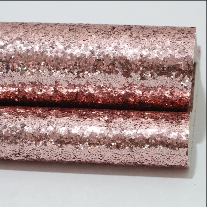 Lisslune | Sparkling Chunky Glitter Synthetic Leather Sheet - Ideal for creative DIY projects