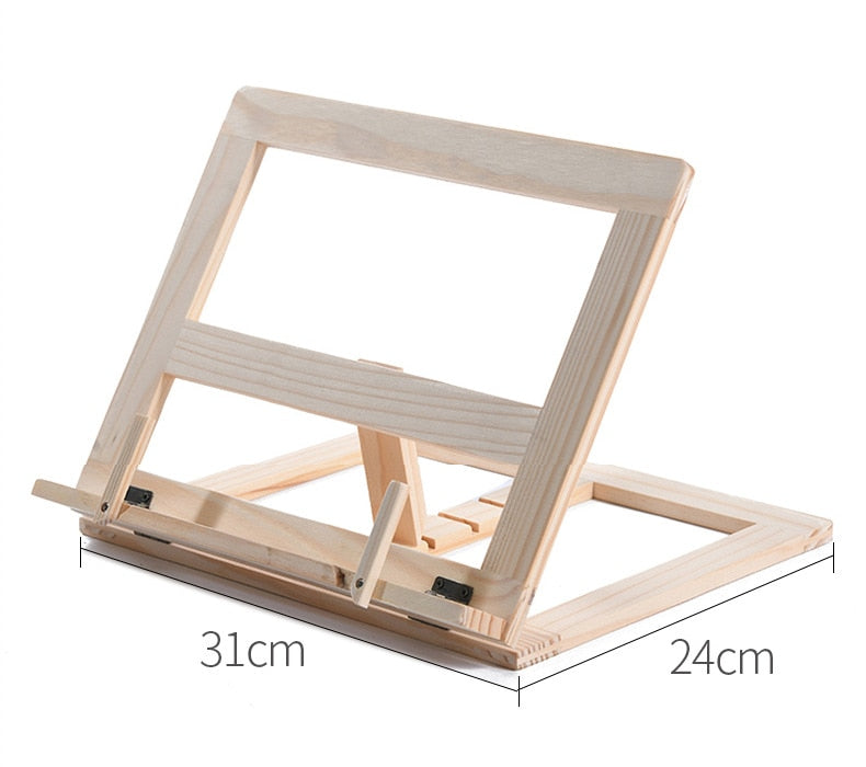 Lisslune | Creative Bookworm Wooden Tablet Stand