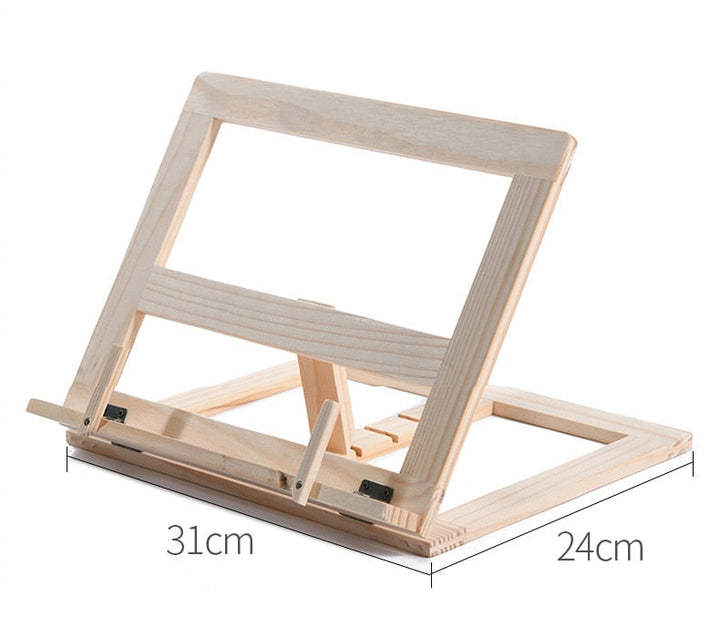 Lisslune | Creative Bookworm Wooden Tablet Stand