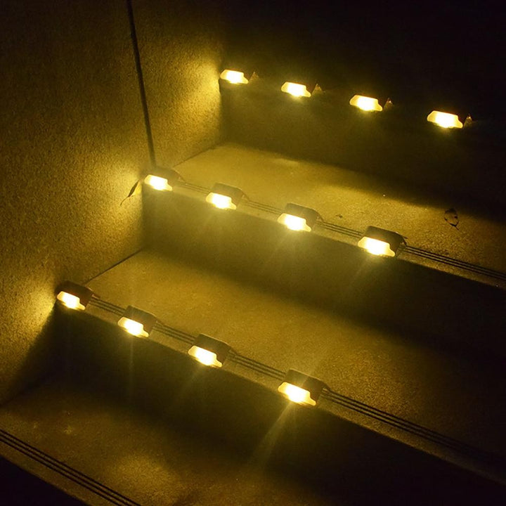 Lisslune | Waterproof Solar Lamp Stair Light for Outdoor (4 pieces)