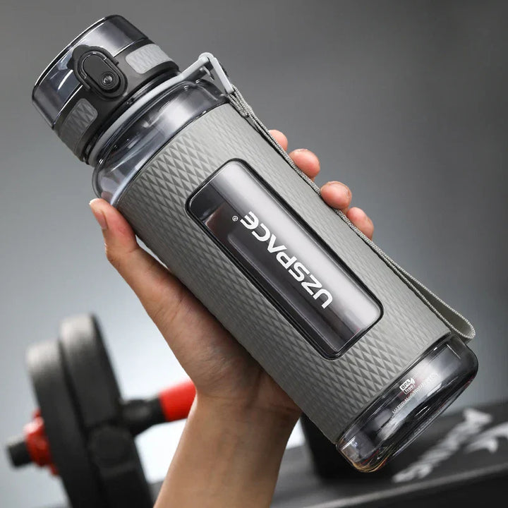 Lisslune | UZSPACE Sport Water Bottles, BPA-free, portable, impact-resistant, leak-proof, large capacity, fitness water kettle, Tritan plastic drinking bottle