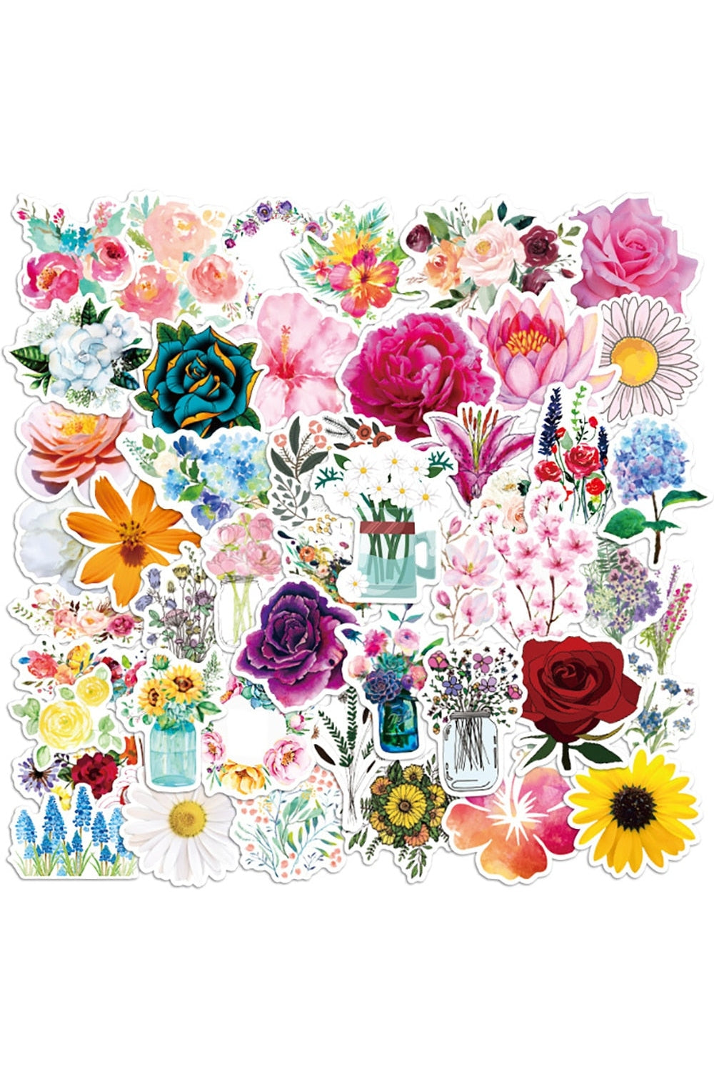 Lisslune | Flower Sticker Set