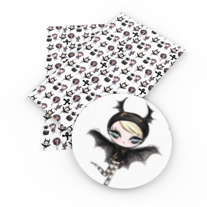 Lisslune | Spooky Vibes Halloween Synthetic Leather Tying Boards - 20x33cm