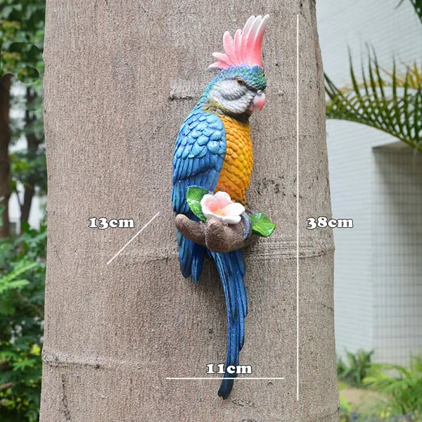Lisslune | Tropical Vibe Parrot Tree Decor