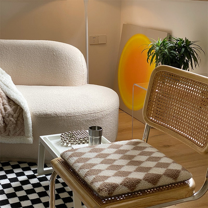 Lisslune | PlaidComfort - Classic Checked Pillow