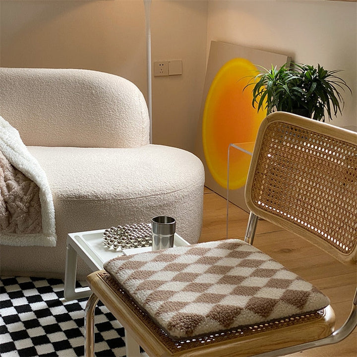 Lisslune | PlaidComfort - Classic Checked Pillow