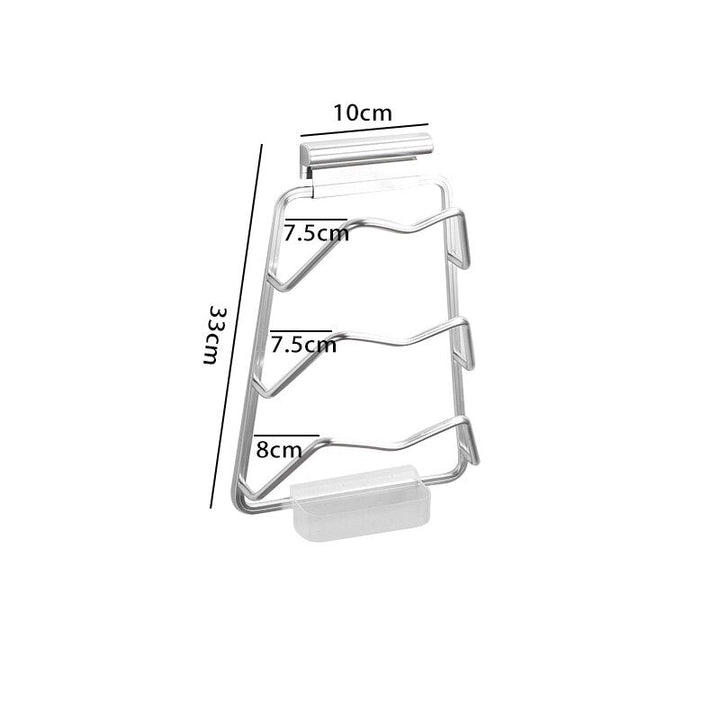 Lisslune | Wall-Mounted Extreme Pot Lid Holder Rack