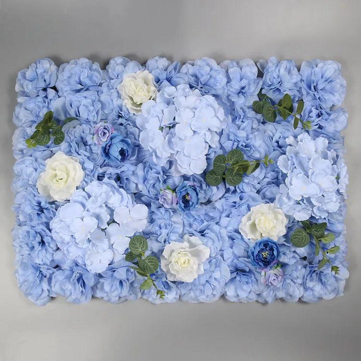 Lisslune | Elegant Flower Wall Art Handmade with Cotton, Silk and Artificial Flowers